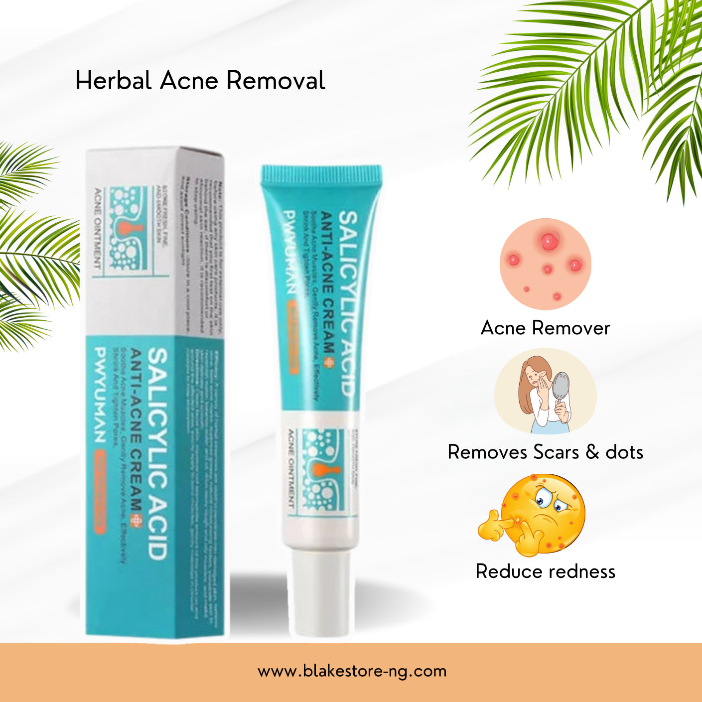 Herbal Acne Removal Face Cream. - Maison Novaire #
