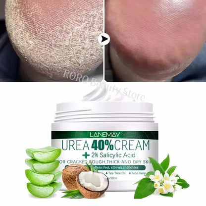 Herbal Anti Crack Foot Heel Cracking Repair Cream. - Maison Novaire #