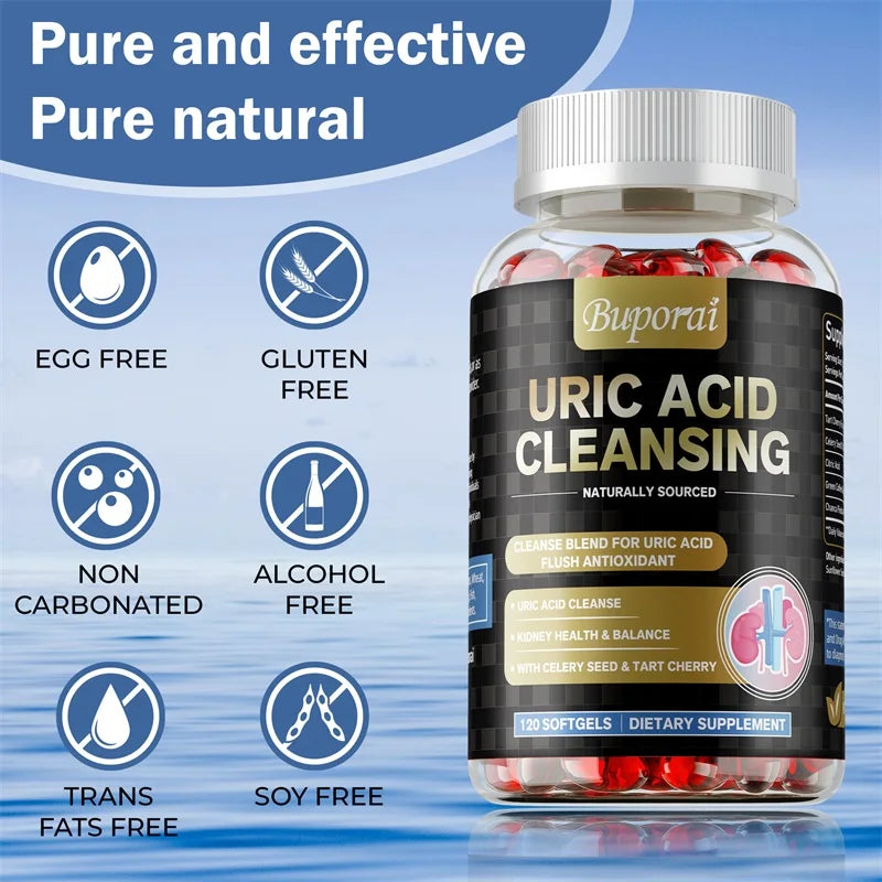 Herbal Supplement-Uric Acid Cleanser & Kidney Support. - Maison Novaire #