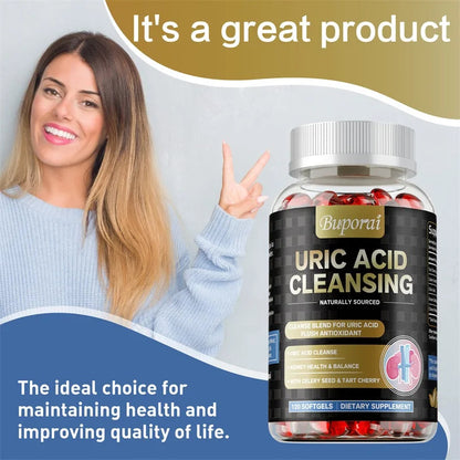 Herbal Supplement-Uric Acid Cleanser & Kidney Support. - Maison Novaire #