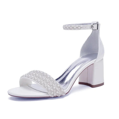 High Heels Evening Formal Party Dress Sandals. - Maison Novaire #