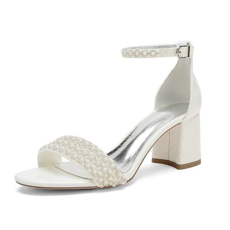 High Heels Evening Formal Party Dress Sandals. - Maison Novaire #