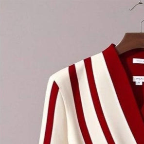 High-end Long-sleeved Striped Shirt - Maison Novaire #