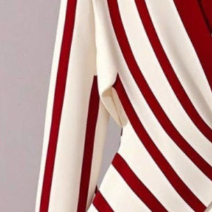 High-end Long-sleeved Striped Shirt - Maison Novaire #