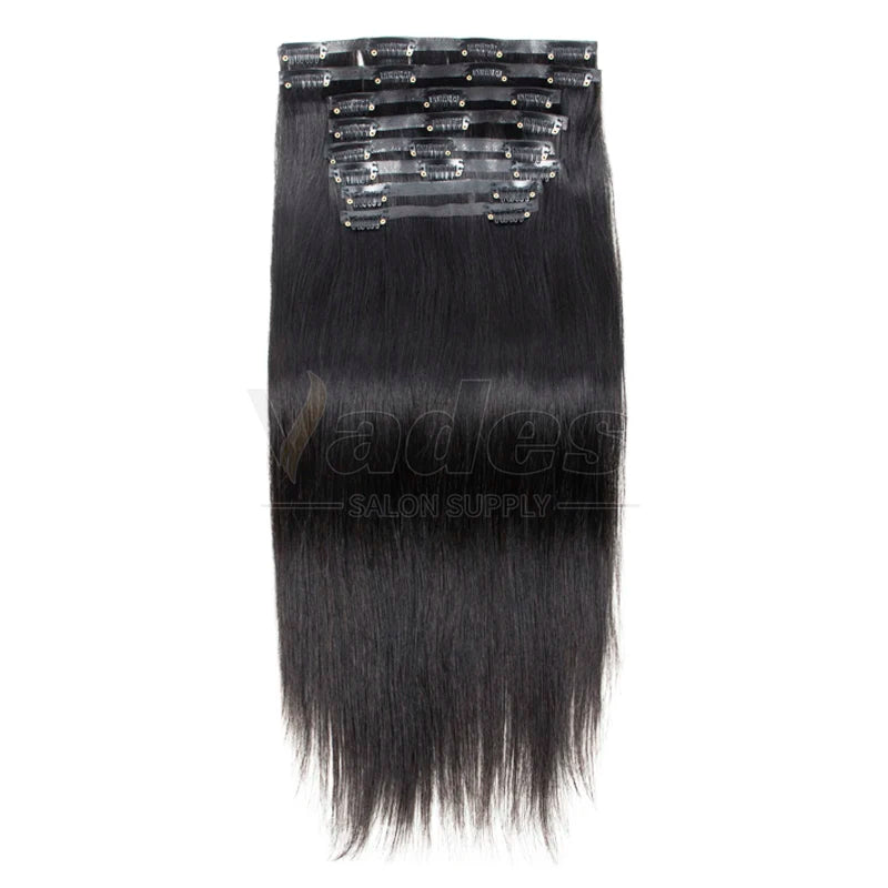 Human Hair Invisible PU Weft Clip. - Maison Novaire #