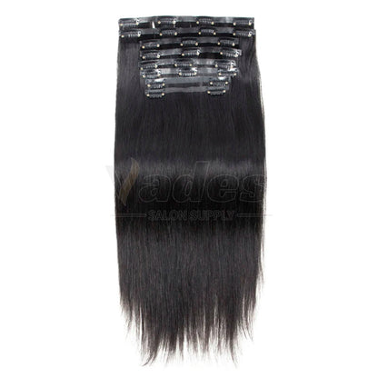 Human Hair Invisible PU Weft Clip. - Maison Novaire #
