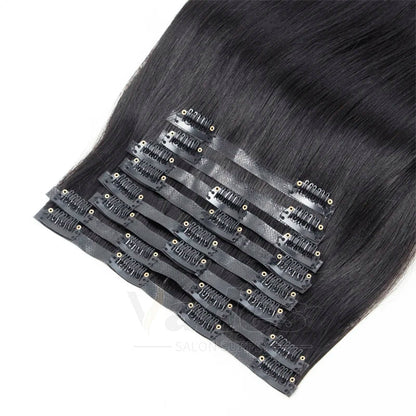 Human Hair Invisible PU Weft Clip. - Maison Novaire #