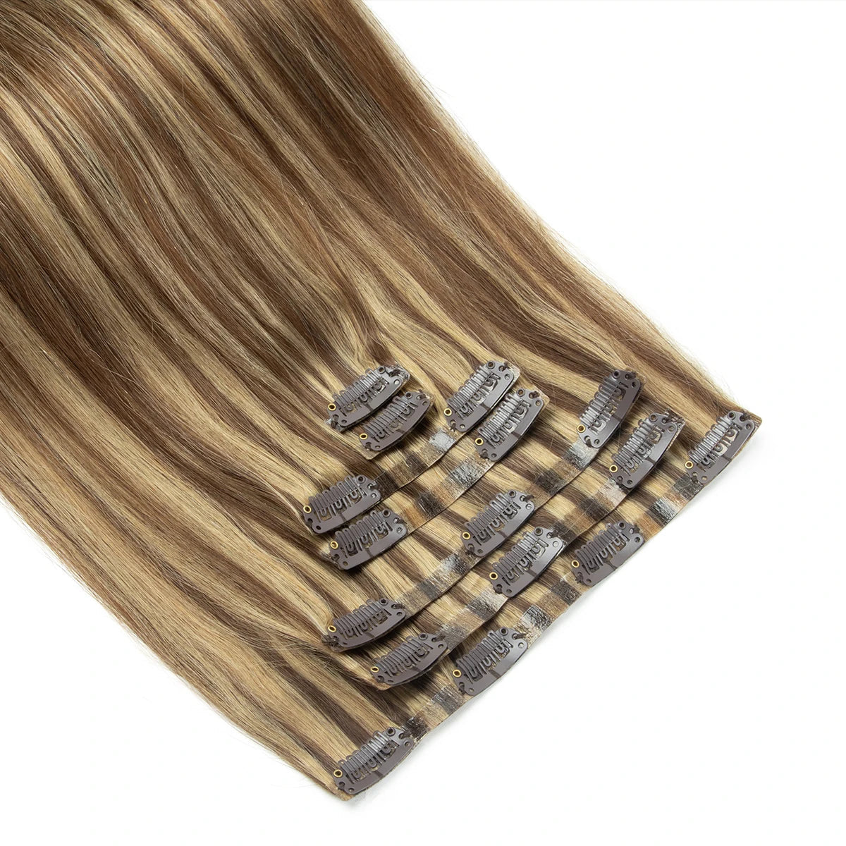Human Hair Invisible PU Weft Clip. - Maison Novaire #
