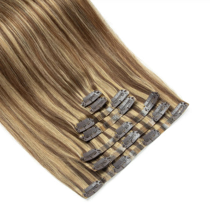 Human Hair Invisible PU Weft Clip. - Maison Novaire #