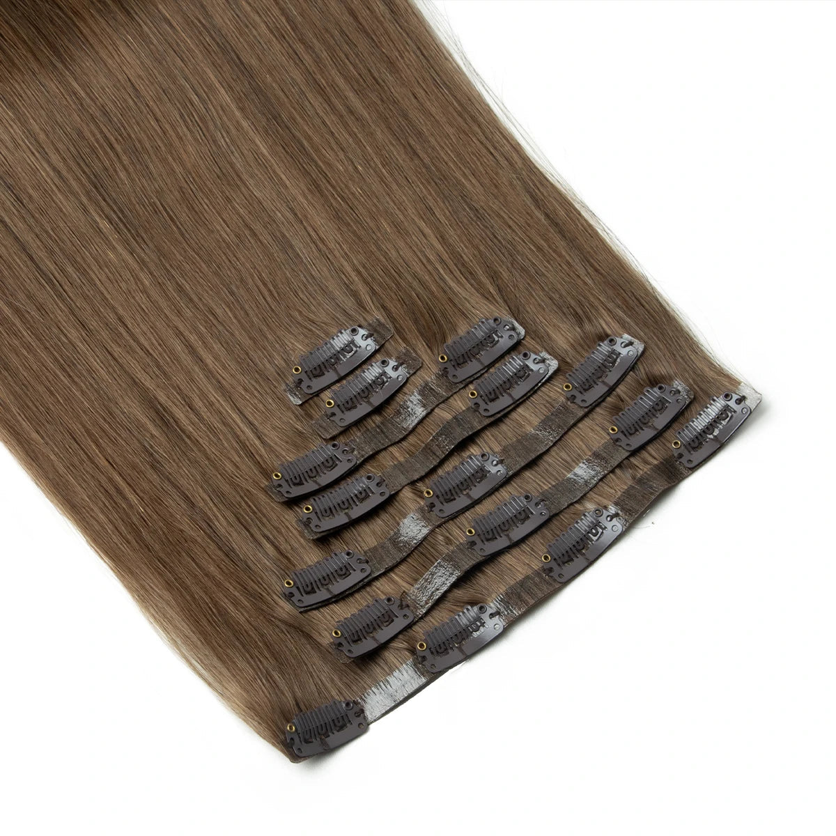 Human Hair Invisible PU Weft Clip. - Maison Novaire #