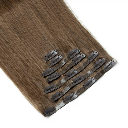 Human Hair Invisible PU Weft Clip. - Maison Novaire #
