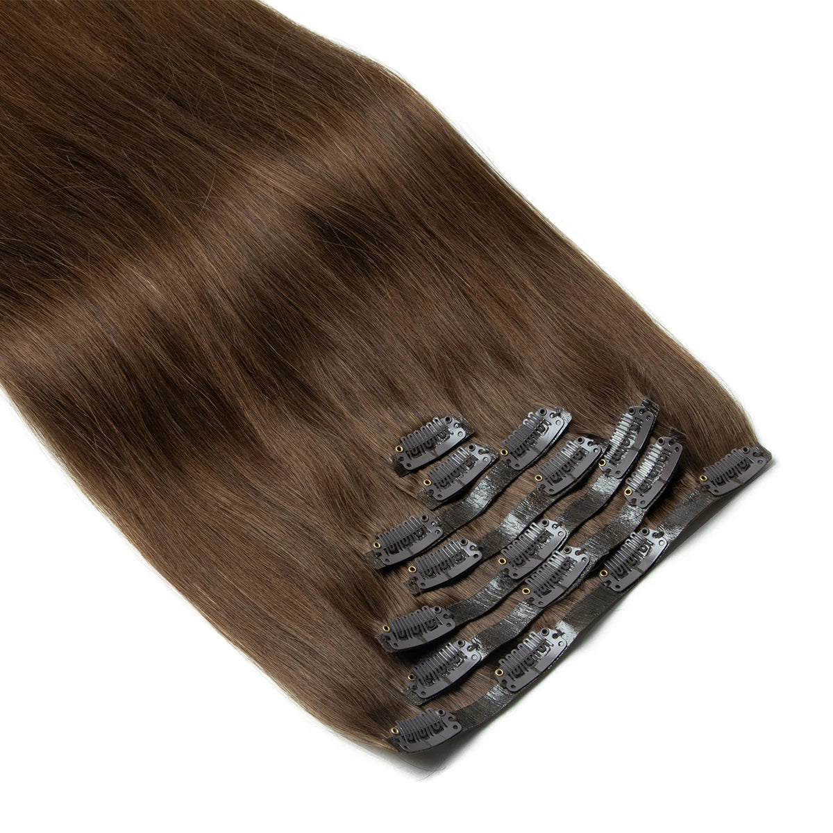 Human Hair Invisible PU Weft Clip. - Maison Novaire #