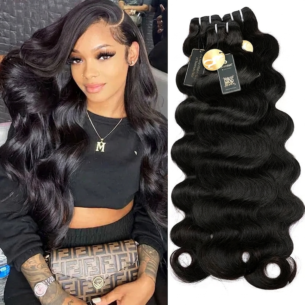 16A Body Wave Bundles | Brazilian Human Hair Extensions 16A Top quality Remy Hair