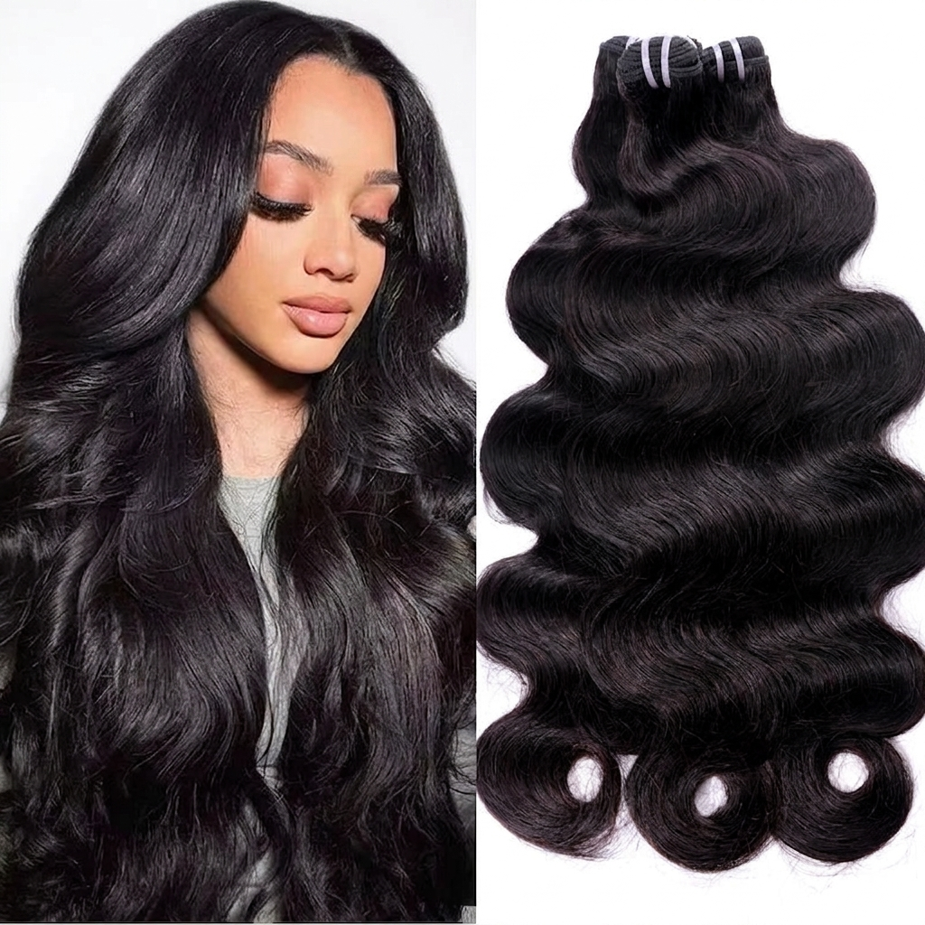 15A Raw Body Wave Bundles | Brazilian Virgin Human Hair