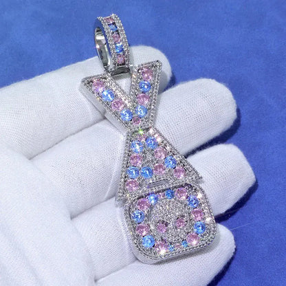 Iced Out Custom Letter Pendant. - BLAKESTORE-NG