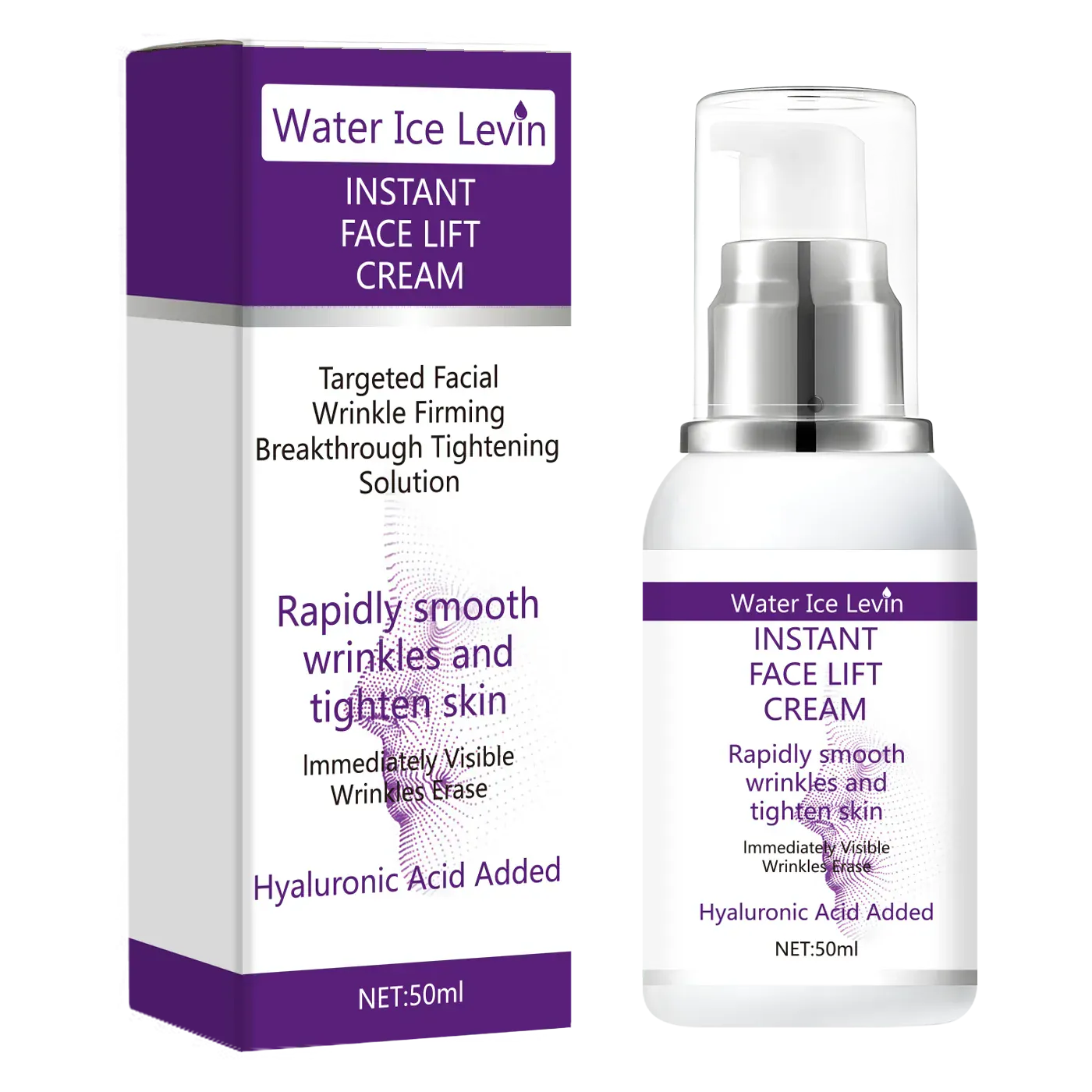 Instant Face Lift Cream – Firming & Wrinkle Smoothing with Hyaluronic Acid - Maison Novaire #