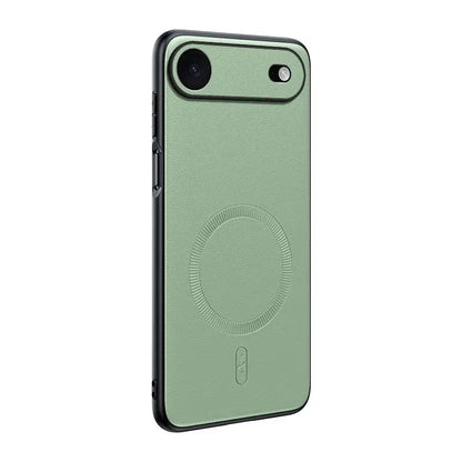 Iphone 17 Air Magnetic Leather Shield Cover. - Maison Novaire #
