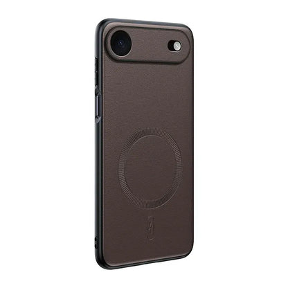 Iphone 17 Air Magnetic Leather Shield Cover. - Maison Novaire #