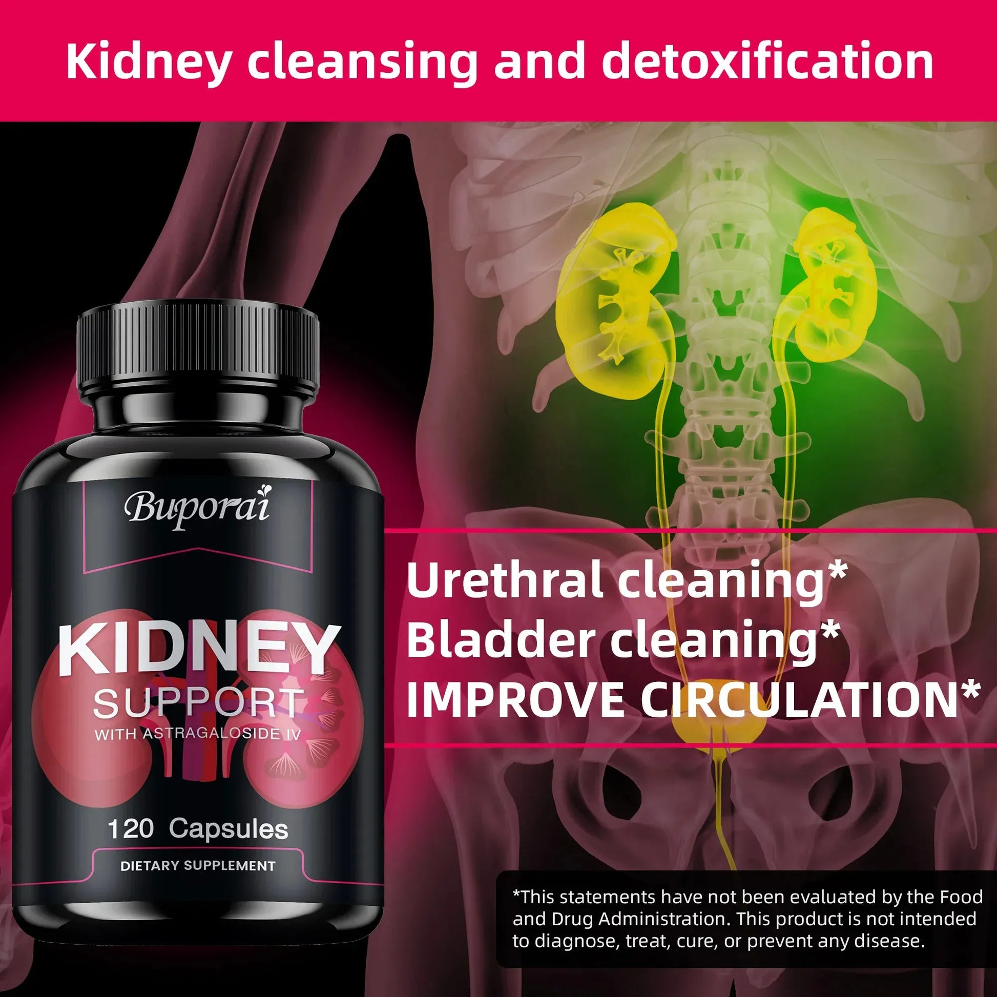 Kidney Support - Cleansing, Detoxification and Restoration. - BLAKESTORE-NG
