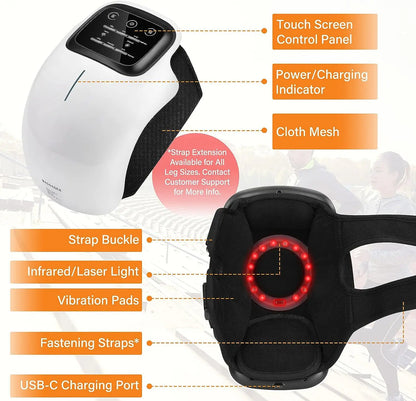 Knee Massager with Infrared Heat and Vibration. - Maison Novaire #