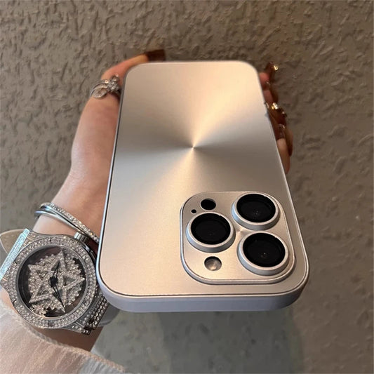 Laser CD Pattern Matte IPhone Case. - Maison Novaire