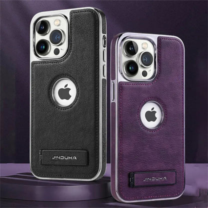Leather Folding Kickstand Phone Case. - Maison Novaire #