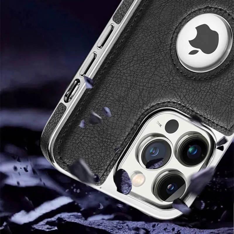 Leather Folding Kickstand Phone Case. - Maison Novaire #