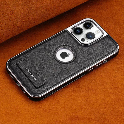 Leather Folding Kickstand Phone Case. - Maison Novaire #