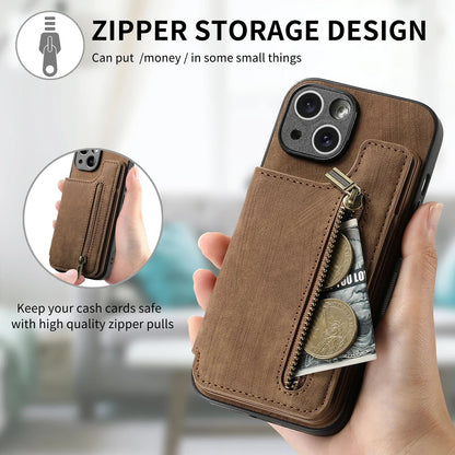 Leather wallet Case For iPhone - Maison Novaire #