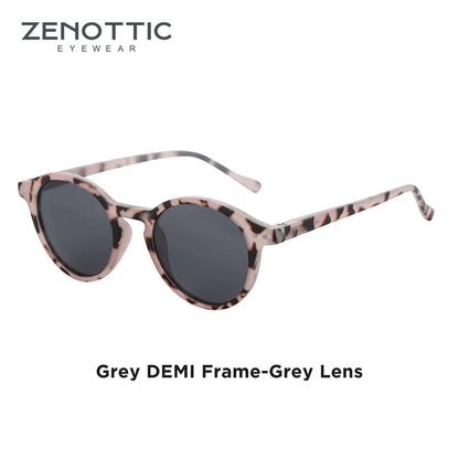 ZENOTTIC Vintage Polarized UV400 Round Sunglasses - Maison Novaire #