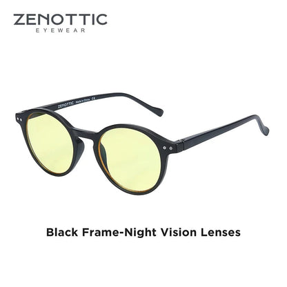 ZENOTTIC Vintage Polarized UV400 Round Sunglasses - Maison Novaire #