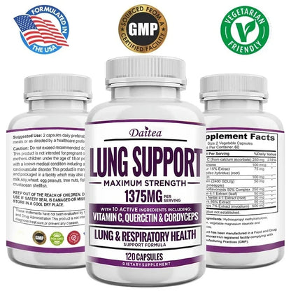 Lung & Breathing Support Supplement – Cleansing & Detox Formula - Maison Novaire