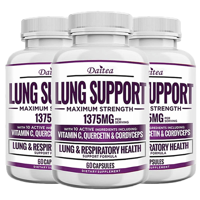Lung & Breathing Support Supplement – Cleansing & Detox Formula - Maison Novaire