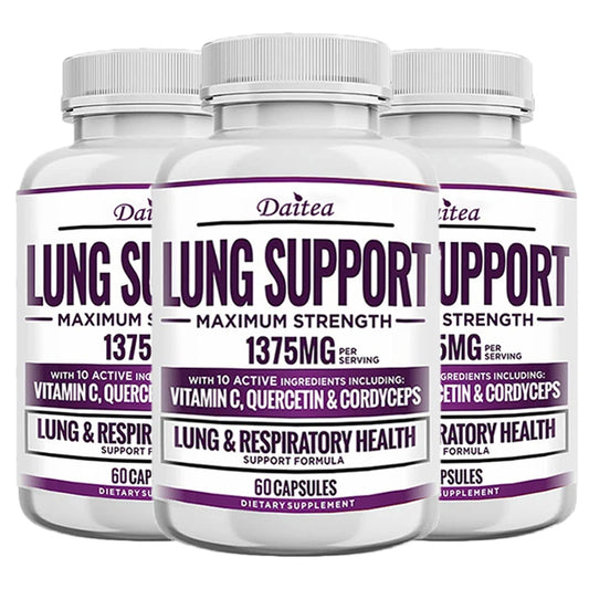Lung & Breathing Support Supplement – Cleansing & Detox Formula - Maison Novaire #