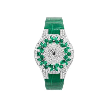 Luxury Colorful Women’s Quartz Watch | Elegant Jewel Bracelet Timepiece - Maison Novaire