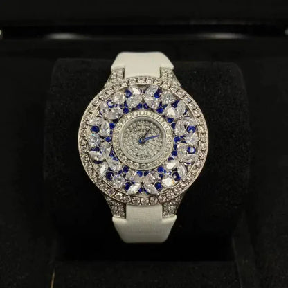 Luxury Colorful Women’s Quartz Watch | Elegant Jewel Bracelet Timepiece - Maison Novaire