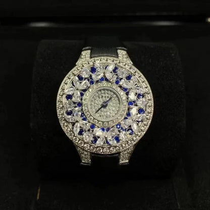 Luxury Colorful Women’s Quartz Watch | Elegant Jewel Bracelet Timepiece - Maison Novaire