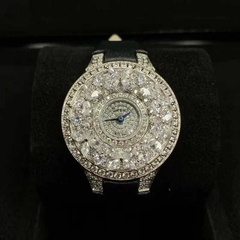 Luxury Colorful Women’s Quartz Watch | Elegant Jewel Bracelet Timepiece - Maison Novaire