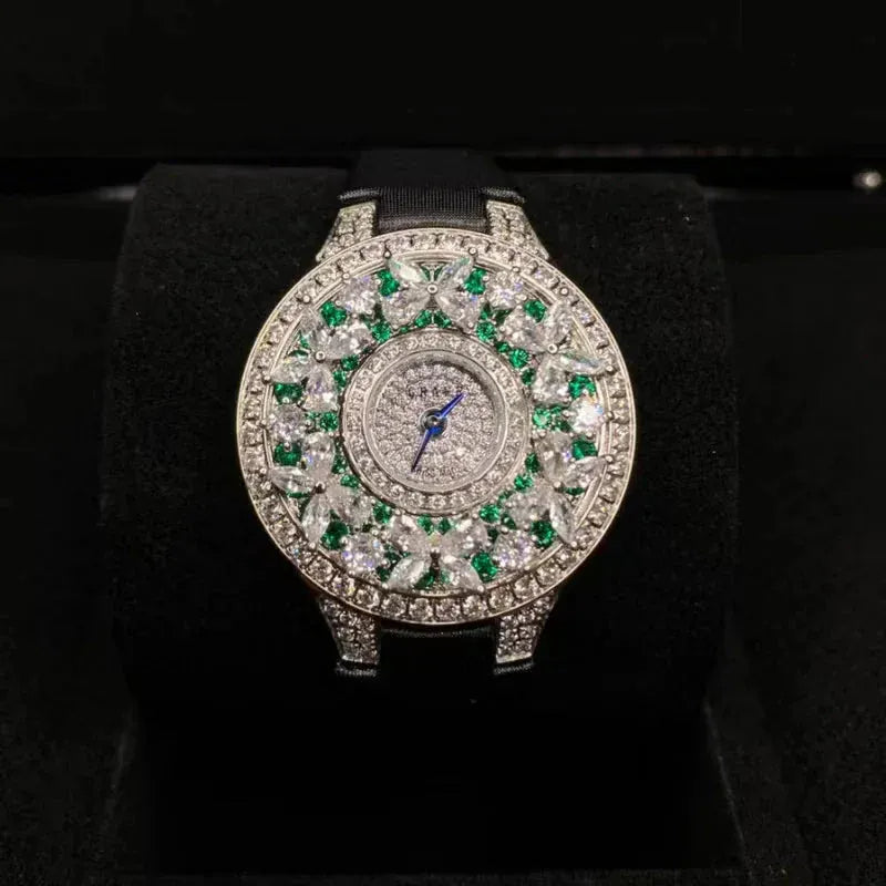 Luxury Colorful Women’s Quartz Watch | Elegant Jewel Bracelet Timepiece - Maison Novaire