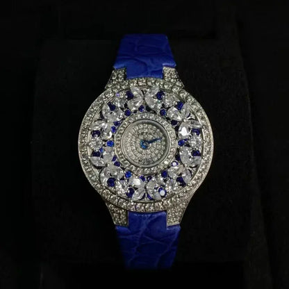 Luxury Colorful Women’s Quartz Watch | Elegant Jewel Bracelet Timepiece - Maison Novaire
