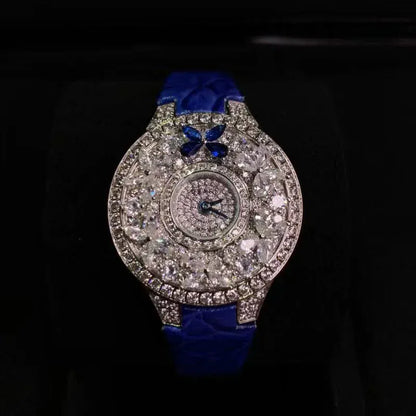 Luxury Colorful Women’s Quartz Watch | Elegant Jewel Bracelet Timepiece - Maison Novaire