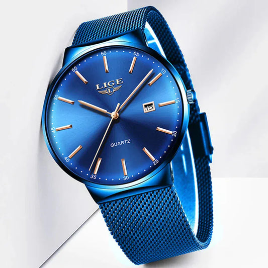 Luxury Women’s Watch | Ultra-Thin Steel Mesh Quartz Waterproof - Maison Novaire