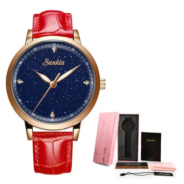 Luxury Women’s Watch | Ultra-Thin Steel Mesh Quartz Waterproof - Maison Novaire