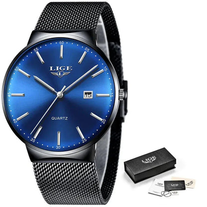 Luxury Women’s Watch | Ultra-Thin Steel Mesh Quartz Waterproof - Maison Novaire