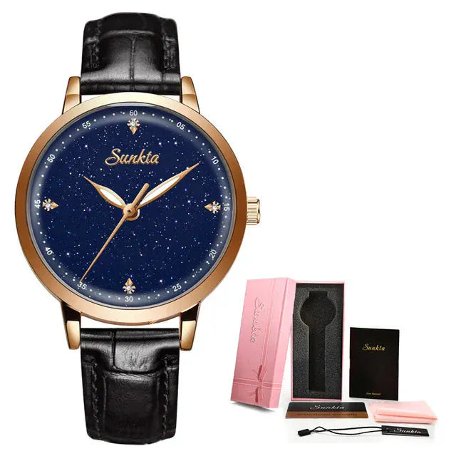 Luxury Women’s Watch | Ultra-Thin Steel Mesh Quartz Waterproof - Maison Novaire