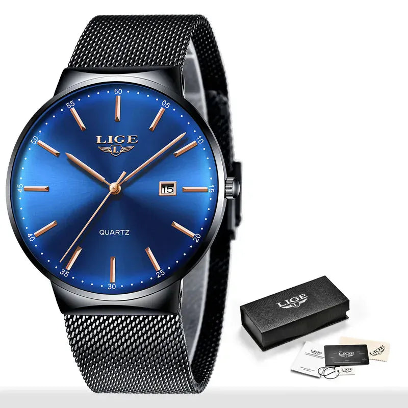 Luxury Women’s Watch | Ultra-Thin Steel Mesh Quartz Waterproof - Maison Novaire