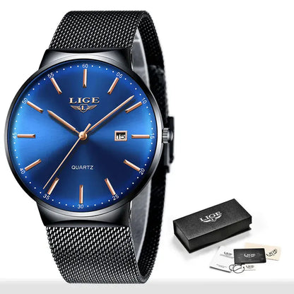 Luxury Women’s Watch | Ultra-Thin Steel Mesh Quartz Waterproof - Maison Novaire