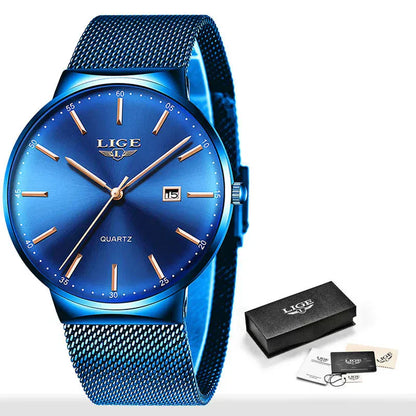 Luxury Women’s Watch | Ultra-Thin Steel Mesh Quartz Waterproof - Maison Novaire