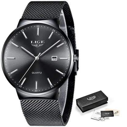 Luxury Women’s Watch | Ultra-Thin Steel Mesh Quartz Waterproof - Maison Novaire