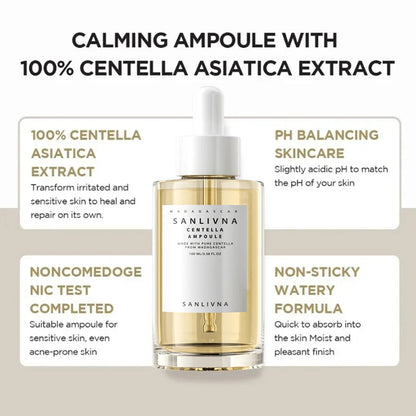 Madagascar Centella Asiatica Ampoule Facial Serum. - Maison Novaire #